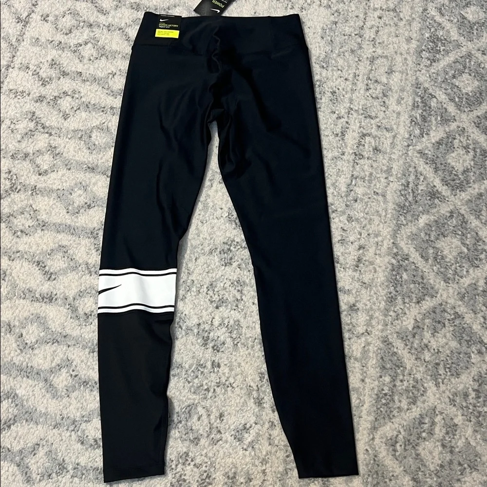 Nike Black and White Leggings